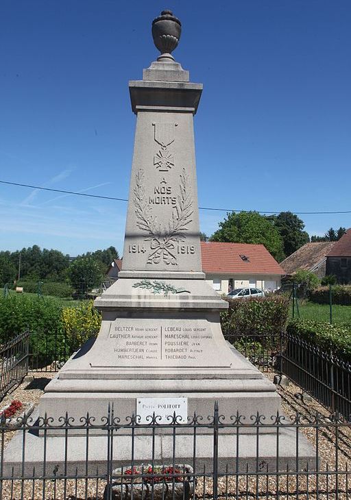 Oorlogsmonument Jallerange