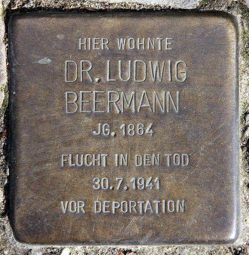 Stolperstein Stormstrae 10 #1