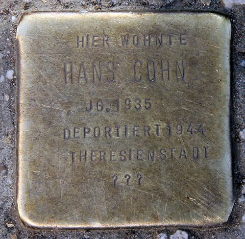 Stolperstein Alte Jakobstrae 33 #1