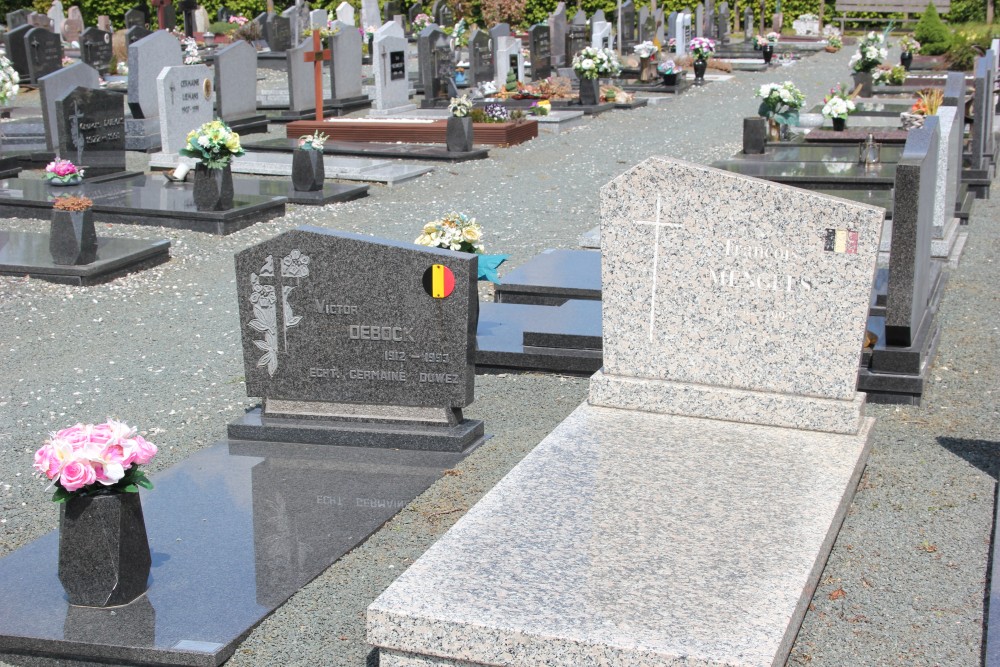 Belgische Graven Oudstrijders Herne Begraafplaats #2