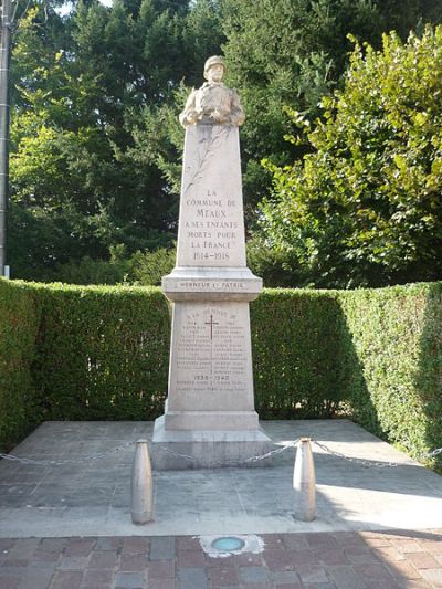 Oorlogsmonument Meaux-la-Montagne