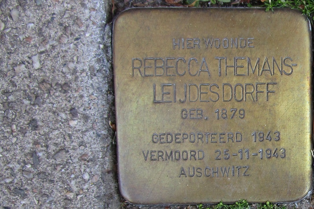 Stolpersteine Adastraat 20 #2