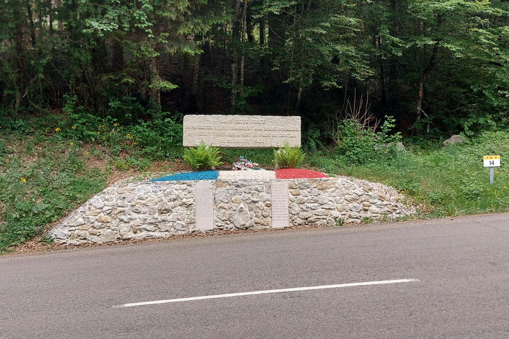 Monument Gevallen Verzetsstrijders Oyonnax #2