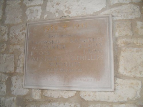 Oorlogsmonument St Mary Church #1