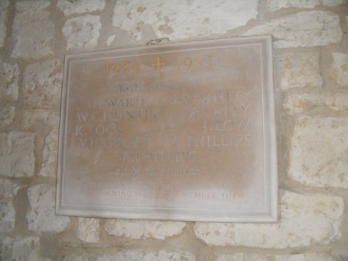 War Memorial St Mary Church