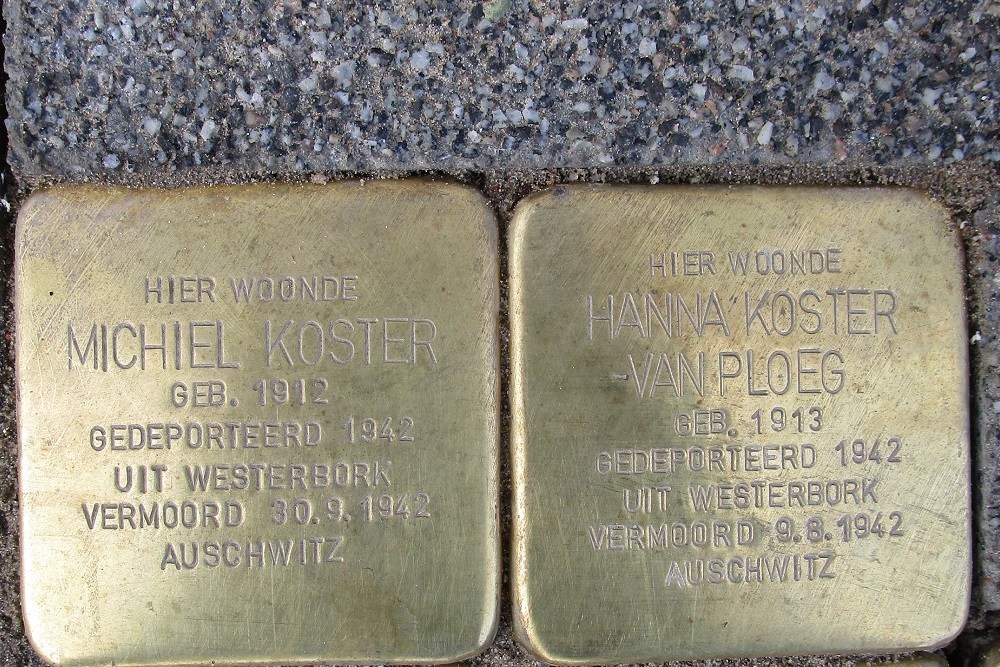 Stolpersteine Burgemeester Hofmanplein 67A #2