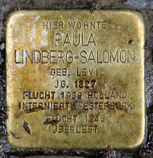 Stumbling Stones Wielandstraße 15 #3
