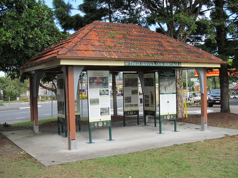 Memorial 61st Battalion Queensland Cameron Highlanders #1