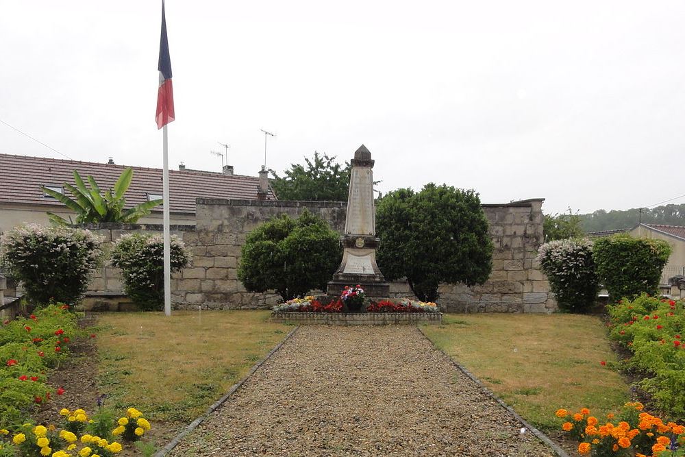 Oorlogsmonument Pasly