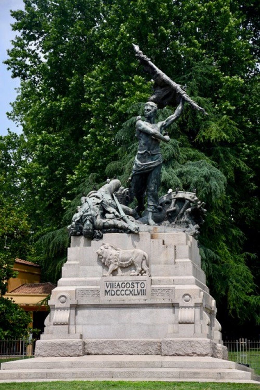 Monument To The Fallen On 8th August 1848 Bologna #2