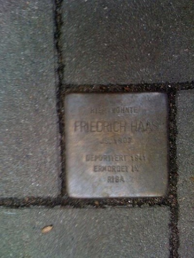 Stolperstein Roonstraße 13 #1