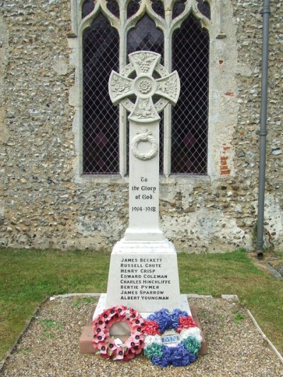 War Memorial Great Moulton #1