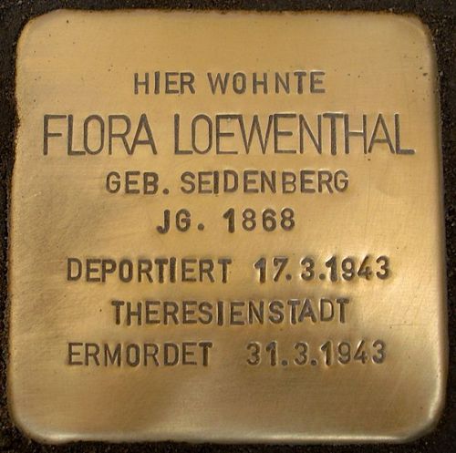 Stolpersteine Damaschkestrae 32 #3