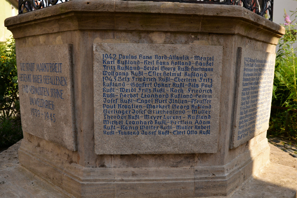 War Memorial Marktbreit #1