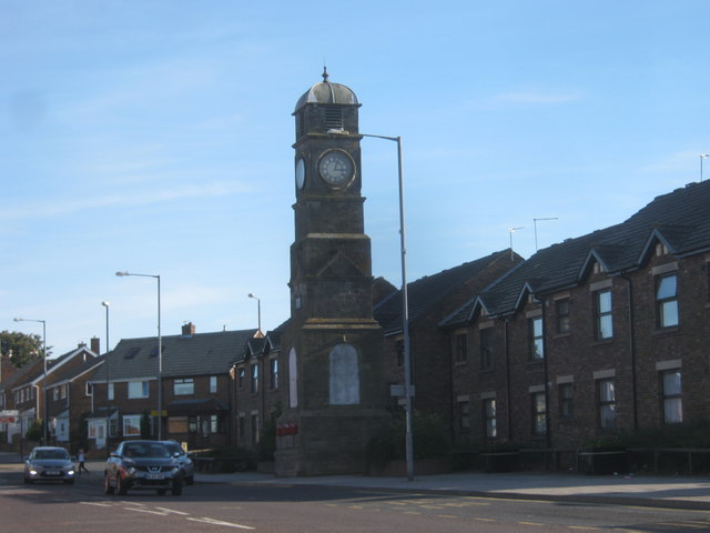 Oorlogsmonument Easington Lane