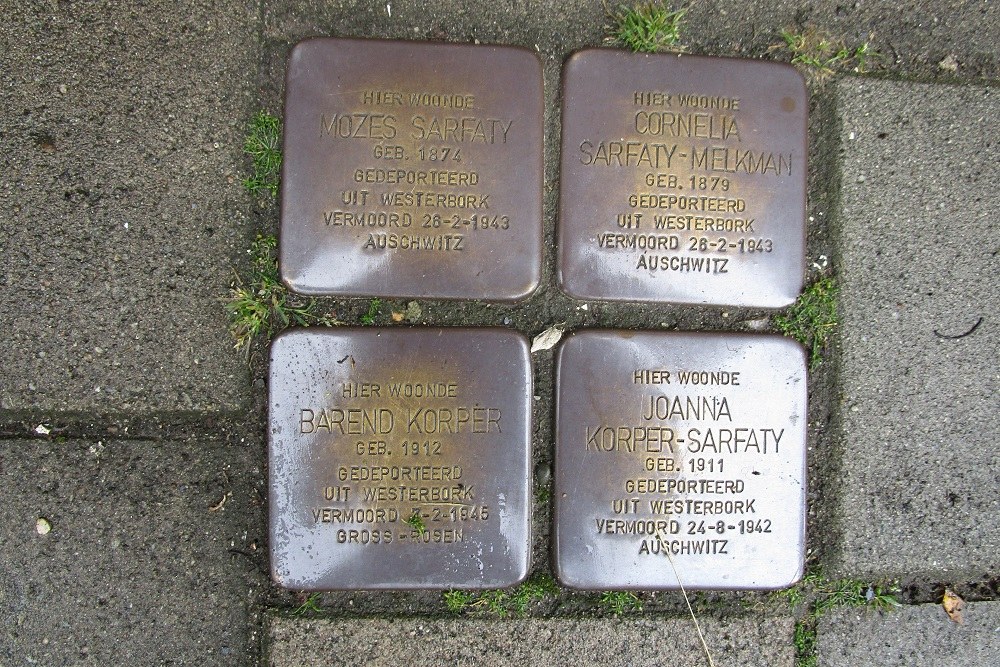 Stolpersteine Hofmeyrstraat 28