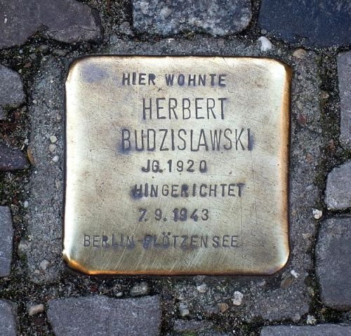 Stolperstein Groe Hamburger Strae 15 #1