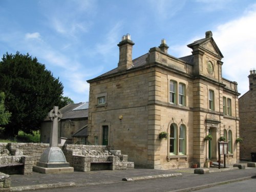 Oorlogsmonument Newbrough #1