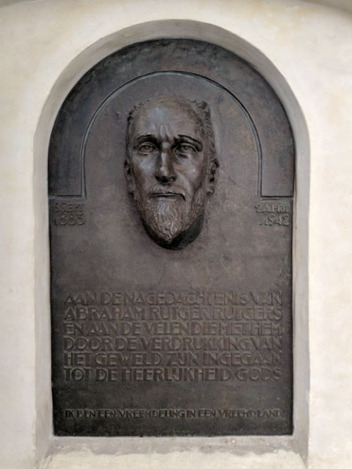 Monument Abraham Rutger Rutgers Sint Laurenskerk Rotterdam