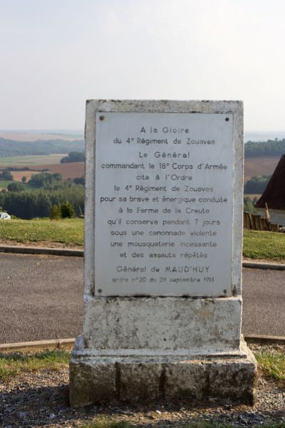 Monument Franse Soldaten Caverne du Dragon #2