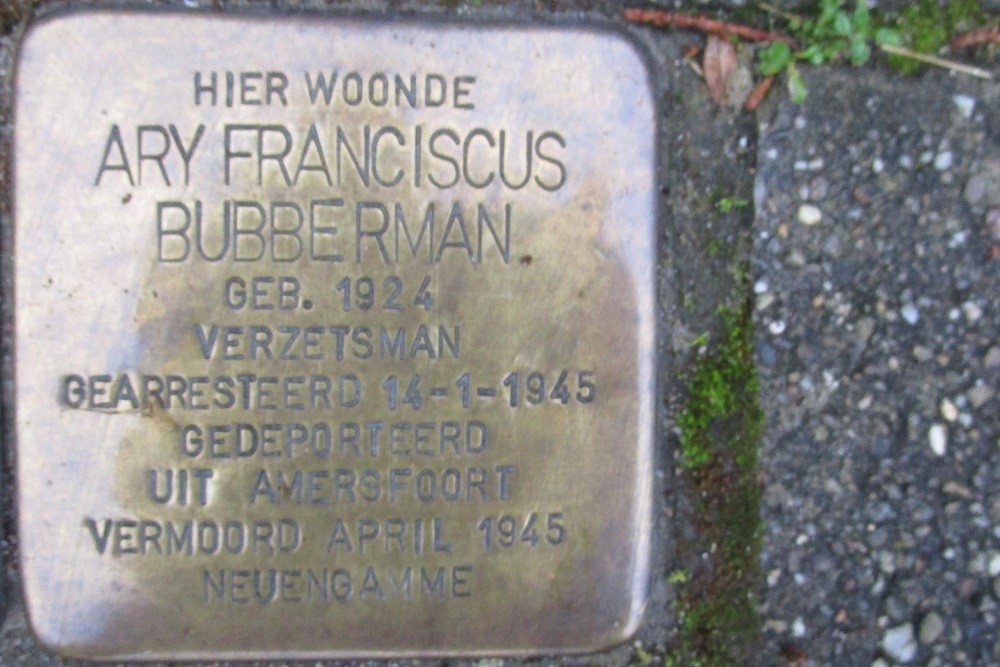 Stolpersteine Francois Haverschmidtlaan 58 #4