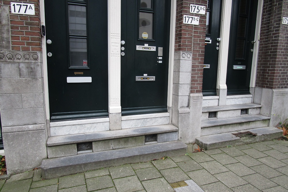 Stumbling Stones Rochussenstraat 177b #4