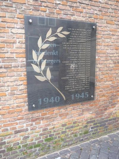 War Memorial Strijen #5