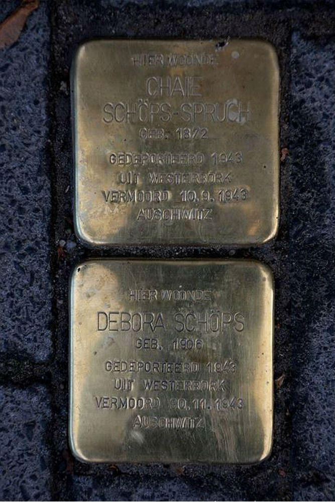 Stolpersteine Taco Mesdagstraat 23a #4