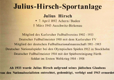 Gedenkteken Julius Hirsch #1