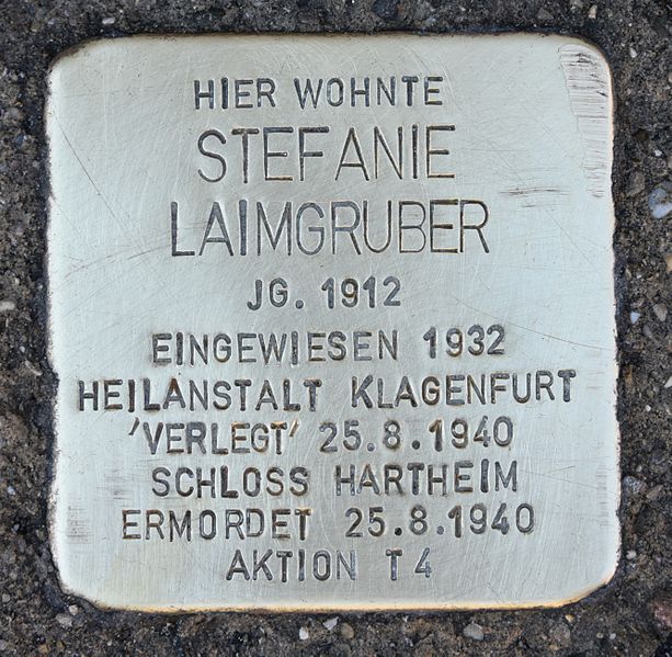 Stumbling Stone Bahnhofstraße 44 #1