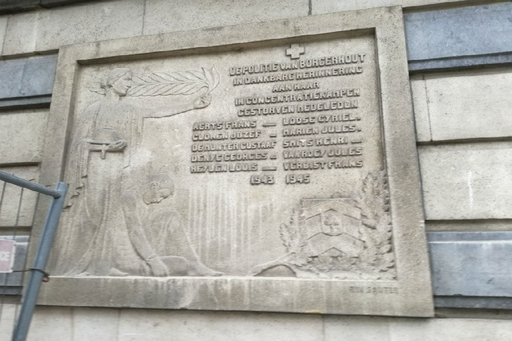 Monument Politiekorps Borgerhout #1
