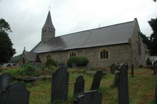 Commonwealth War Graves St. Gwynog Churchyard #1