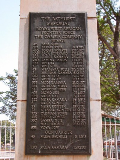 Gambia Memorial #1