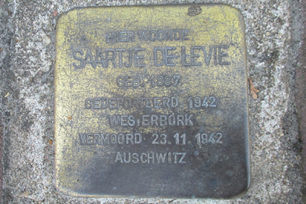 Stolperstein Hendrik Westerstraat 239