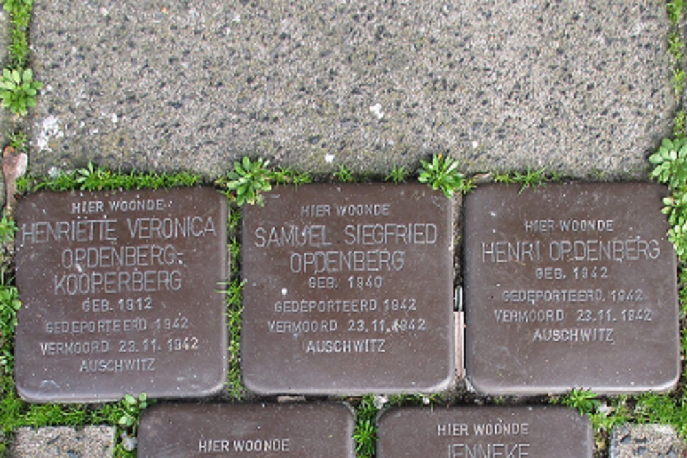 Stolpersteine Handelsstraat 43 #2