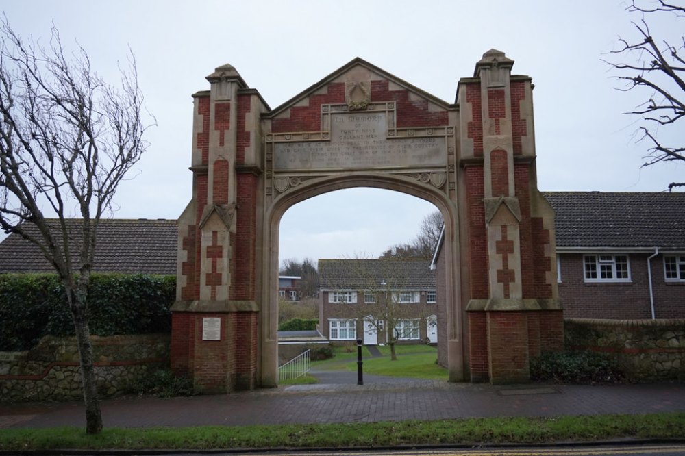 Monument Eerste Wereldoorlog St. Vincent School