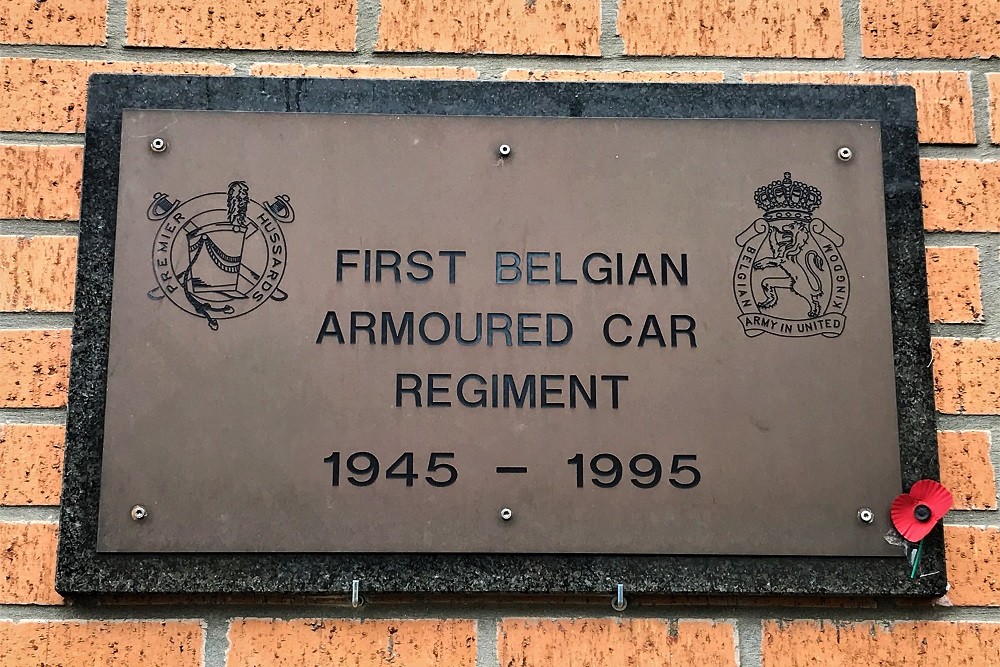 Gedenkteken First Belgian Armoured Car Regiment #2