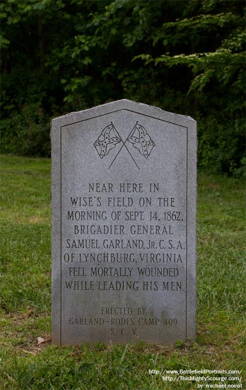 CSA Brigadier General Samuel Garland Monument