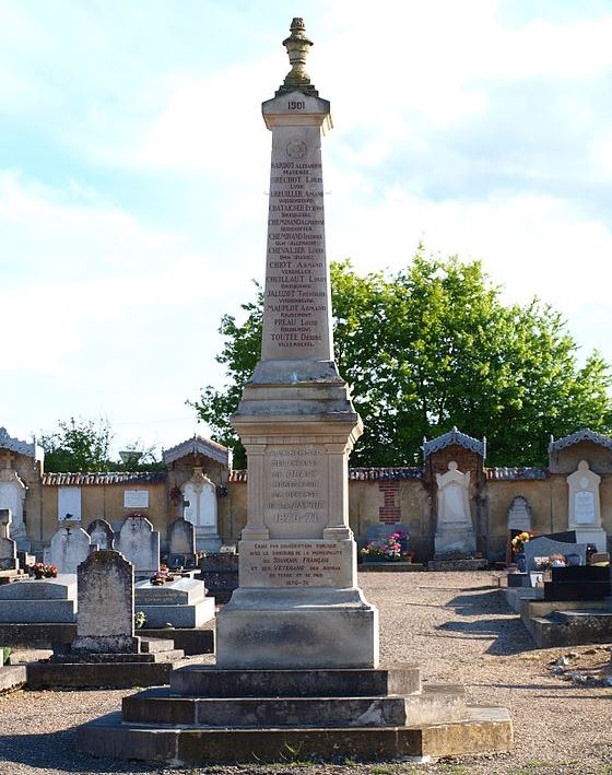 Monument Frans-Duitse Oorlog Dracy