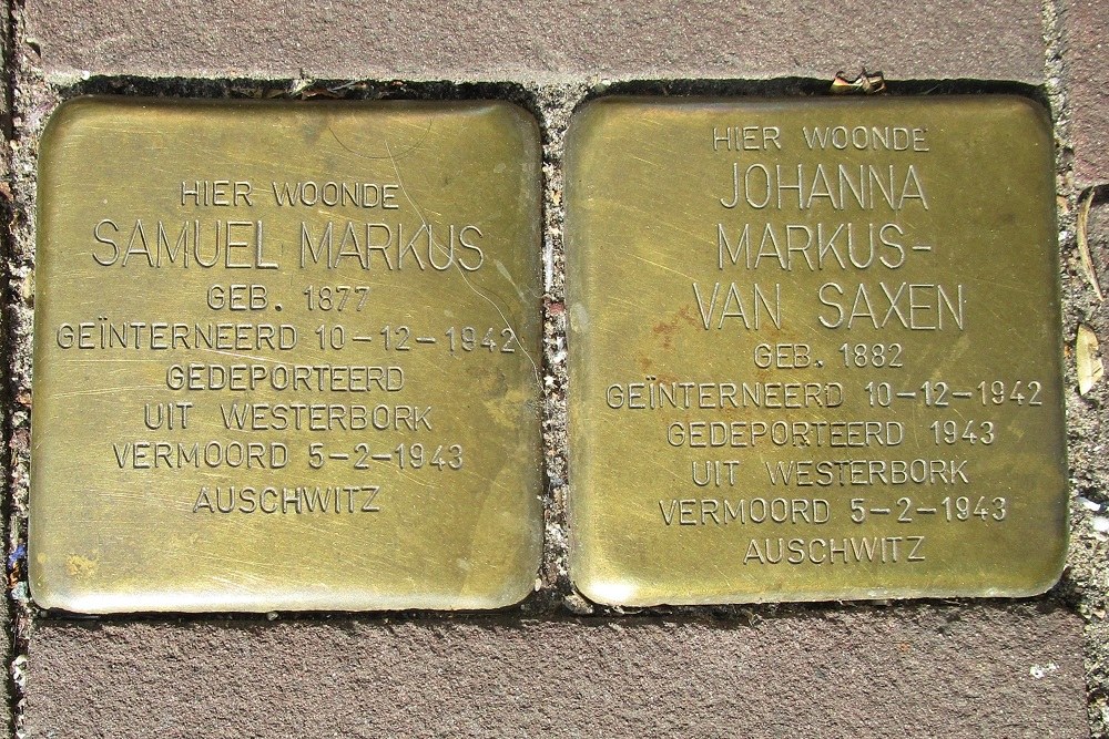 Stolpersteine Herengracht 356 #1