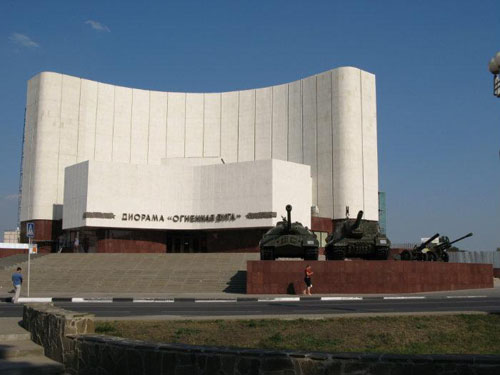 Diorama Battle of Kursk Museum
