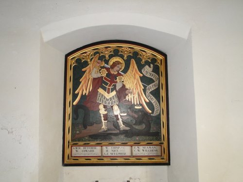 War Memorial East Lexham Church #1