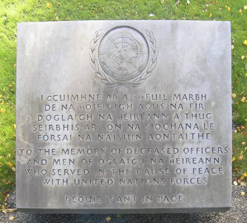 United Nations Memorial Glasnevin Cemetery