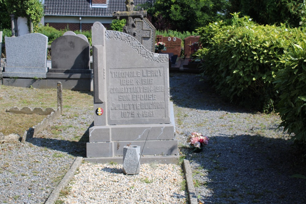 Belgische Oorlogsgraven Thimougies #1