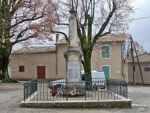 War Memorial Revest-du-Bion #1