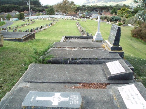 Oorlogsgraf van het Gemenebest Waikanae Cemetery #1