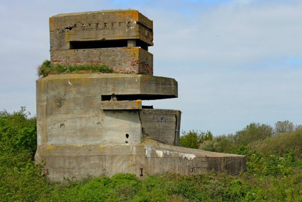 Batterie Waldam - Leitstand Bunker #1