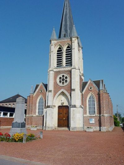 Oorlogsmonument Sars-et-Rosières