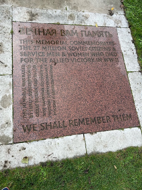 Monument Omgekomen Russen #2