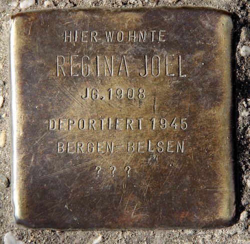 Stolpersteine Oranienstrae 144 #3